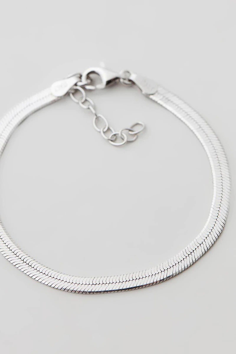 Sphinx 2mm Chain Bracelet - Silver