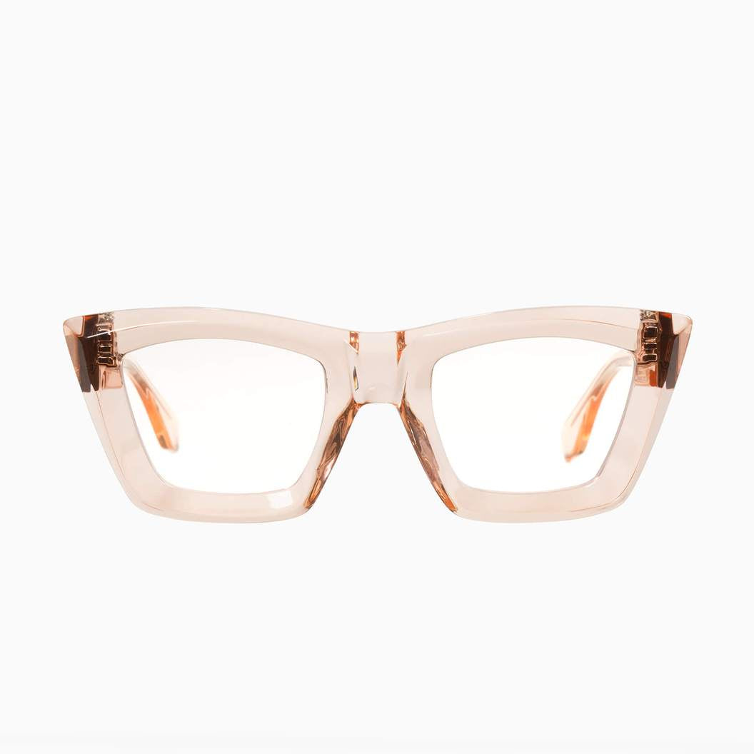 Valley Eyewear | Soho | Optics - Transparent Pink / Clear Lens