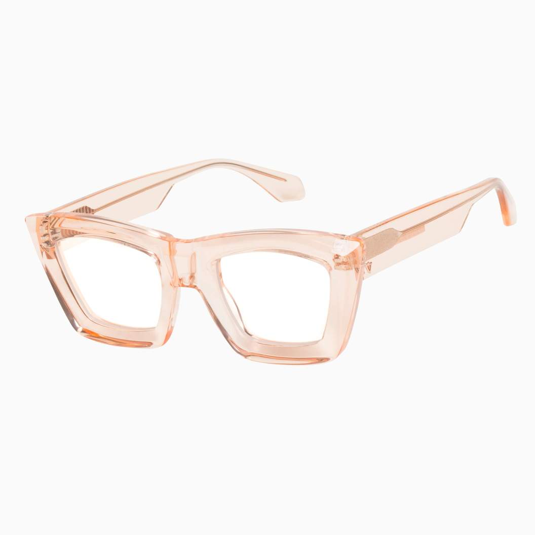 Valley Eyewear | Soho | Optics - Transparent Pink / Clear Lens