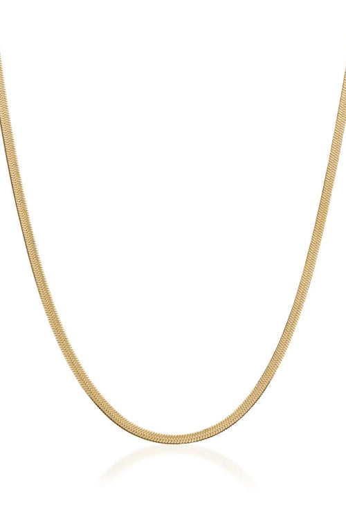 Saint Valentine | Sphinx 3mm Snake Chain Necklace - Gold
