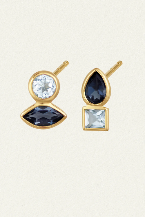 Temple Of The Sun | Sulis Studs  - Gold