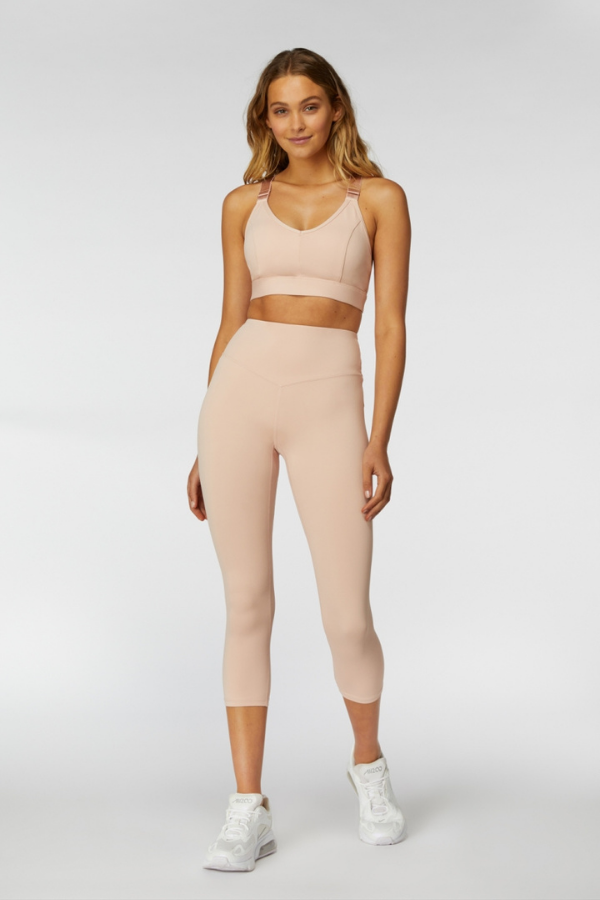 Sweet Sanctuary 3/4 Legging - Blush