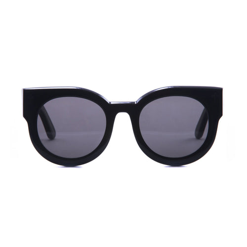 Valley Eyewear | A Dead Coffin Club | Sunglasses - Gloss Black / Black Lens