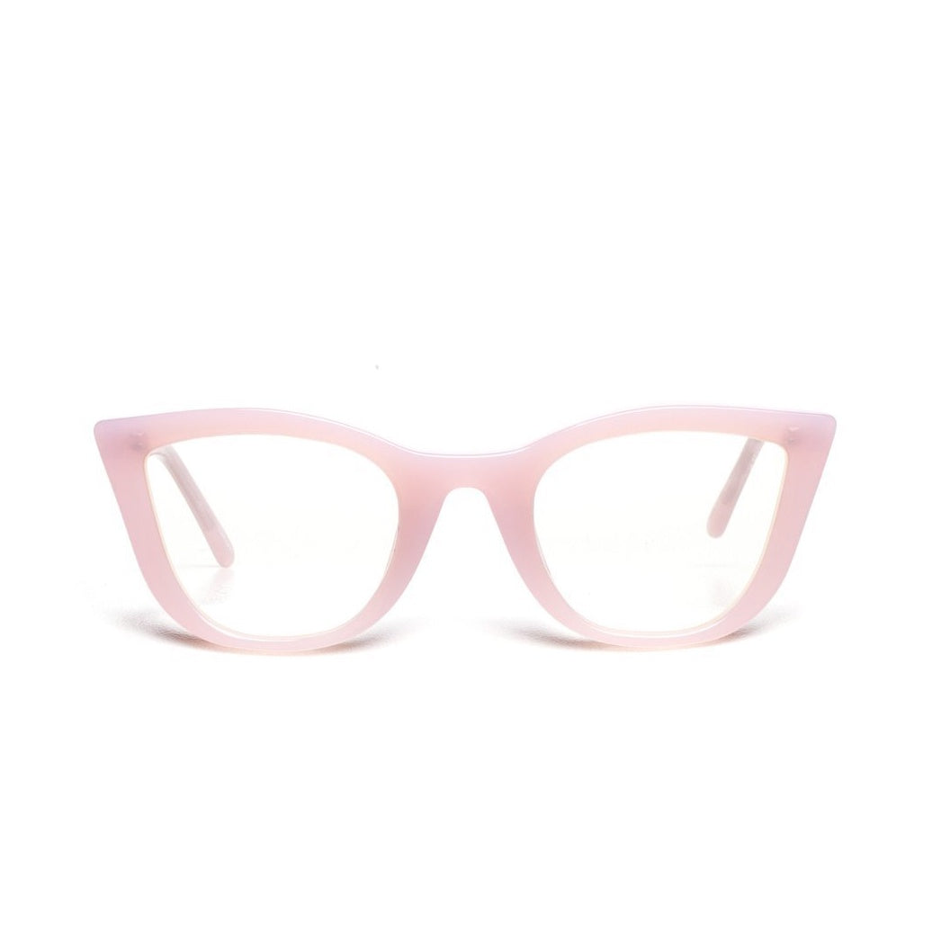 Ludwig | Optics - Baby Pink / Clear Lens