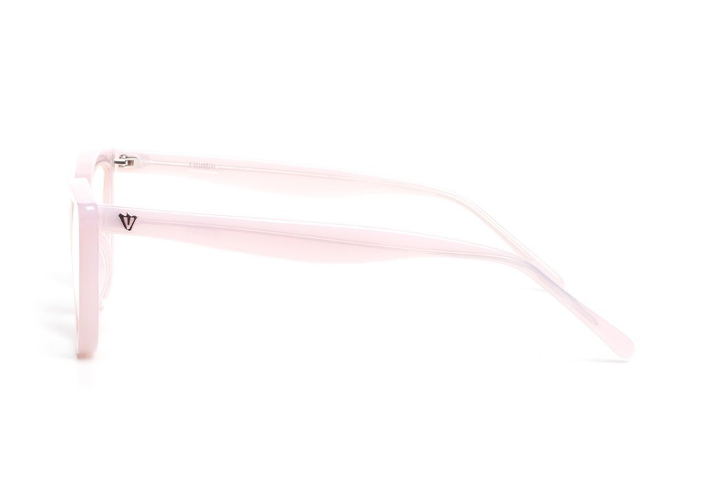 Ludwig | Optics - Baby Pink / Clear Lens