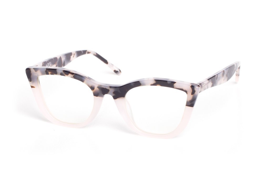 Valley Eyewear | Ludwig | Optics - Baby Pink Tort to Baby Pink / Clear Lens