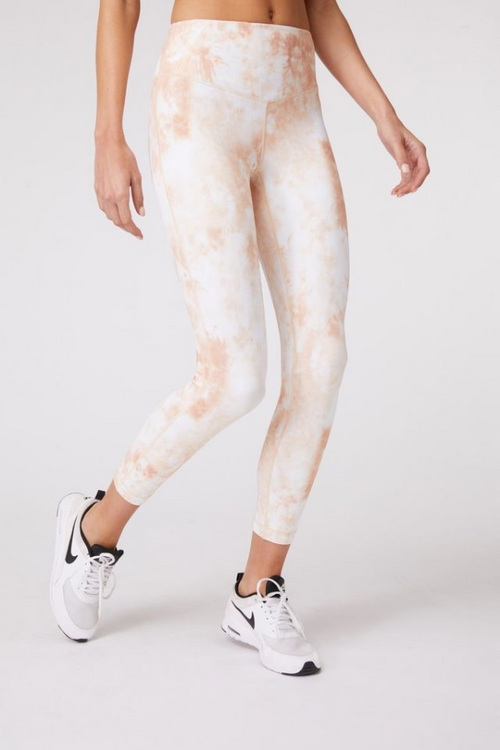 L'urv Activewear | Solar Mist 3/4 Legging - Apricot