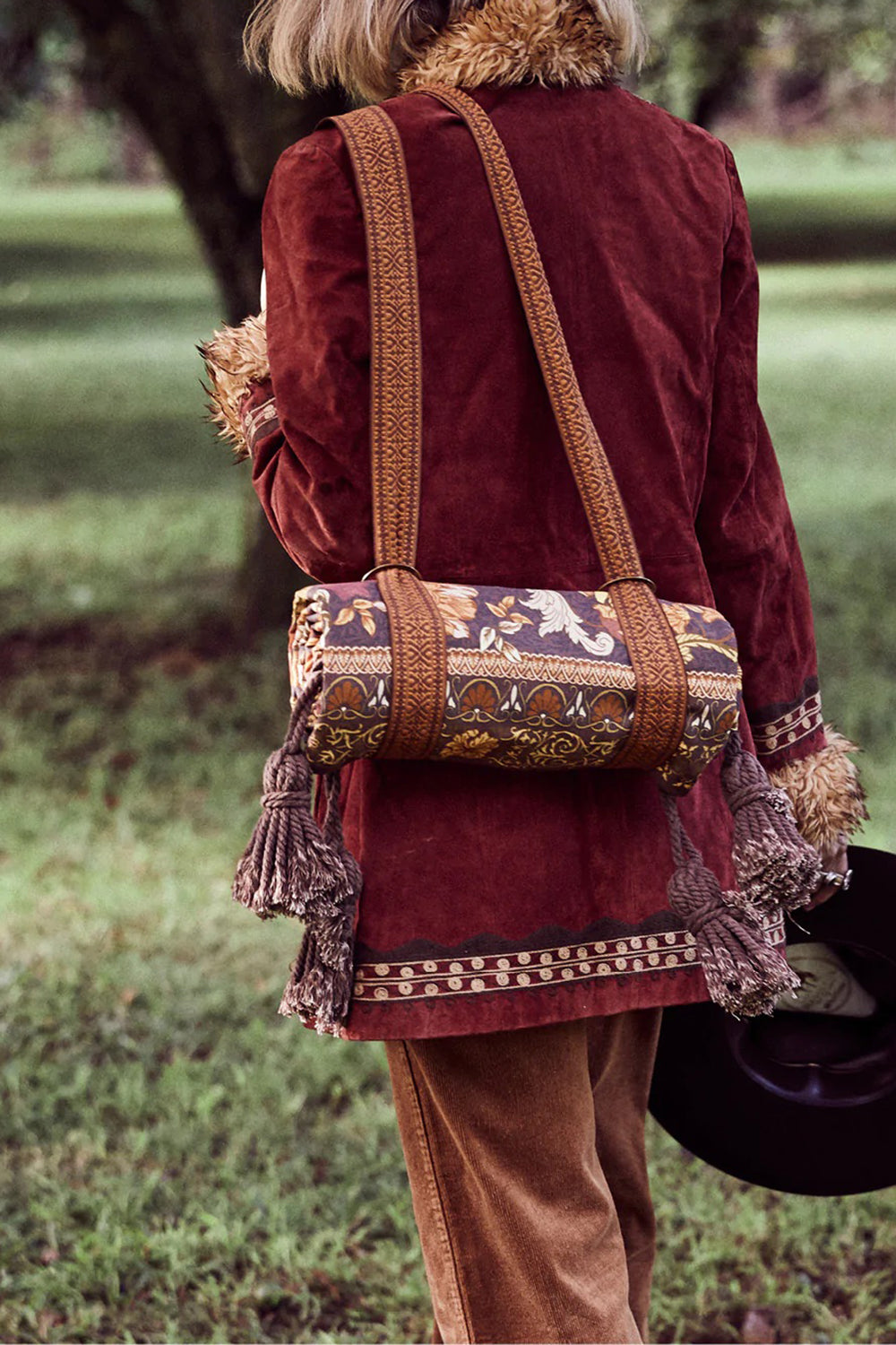 Wandering Folk | Picnic Rug - Spice Forest