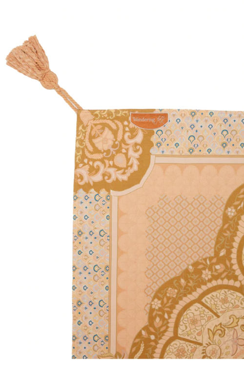 Wandering Folk | Picnic Rug - Wild Peach