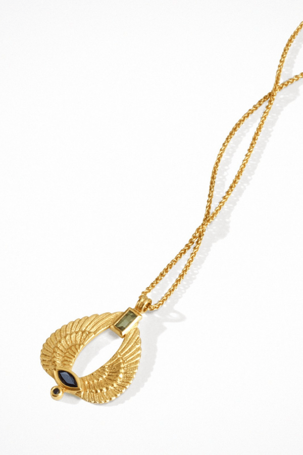 Aum Necklace - Gold - Necklaces - Temple Of The Sun - Women's fashion at The Freedom State