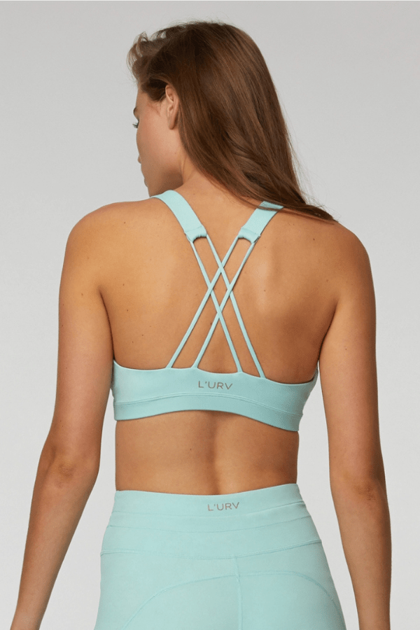 Everest Crop - Turquoise - Yoga & Activewear - L'urv Activewear - Women's fashion at The Freedom State