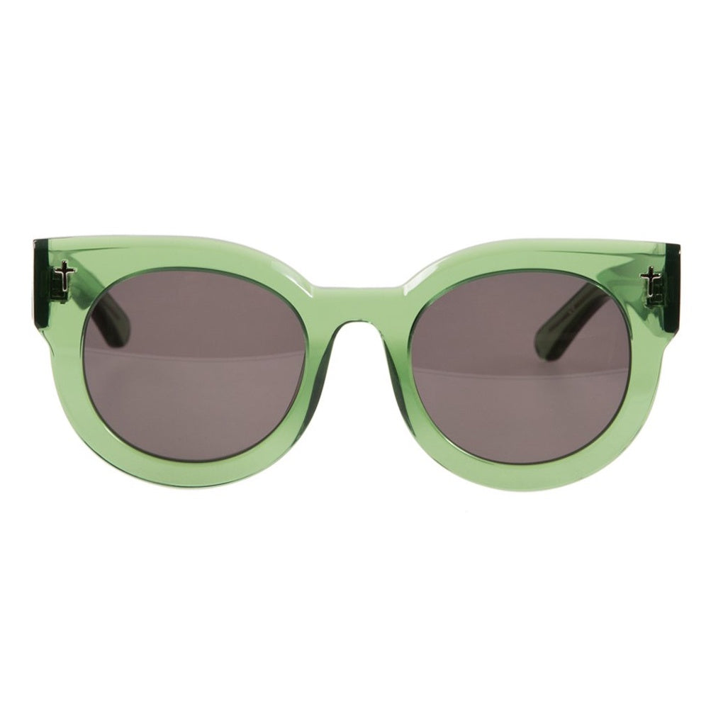 Valley Eyewear | A Dead Coffin Club | Sunglasses - Bottle Green / Black Lens