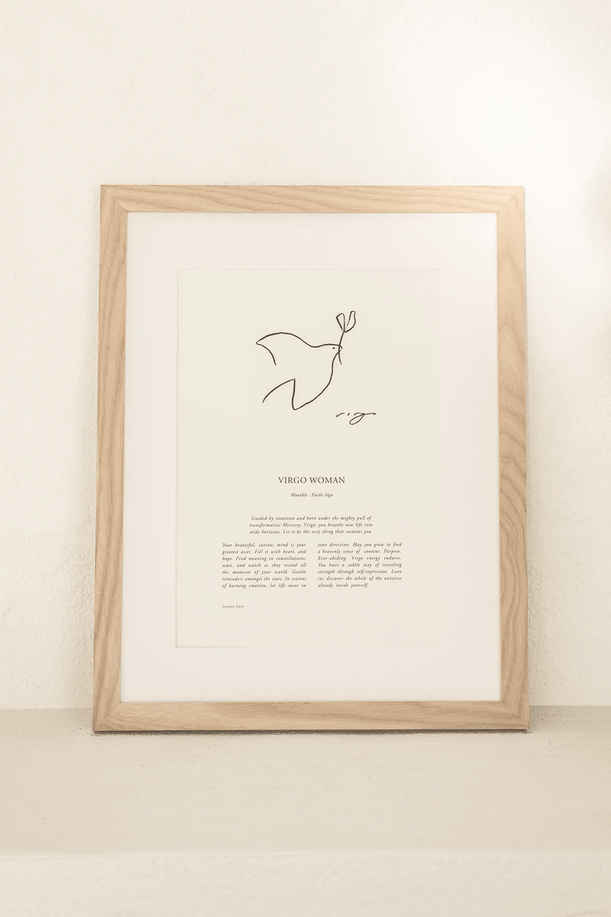Virgo 5 - Wall Art - Sunday Lane - Women's fashion at The Freedom State